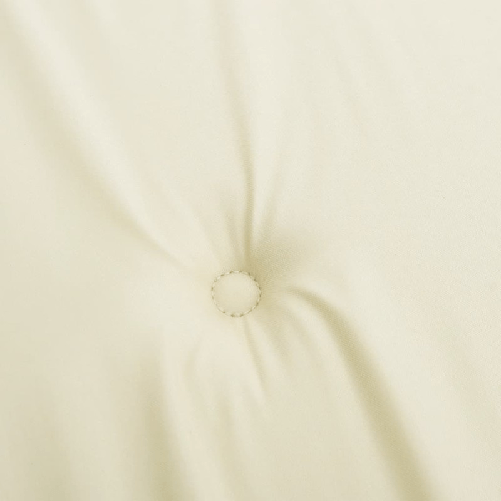 vidaXL Cuscino per Panca Crema 180x50x3 cm in Tessuto Oxford