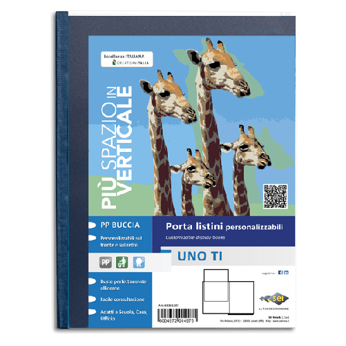 Sei Rota Portalistini personalizzabile UnoTI 50x70cm 12 buste Sei Rota