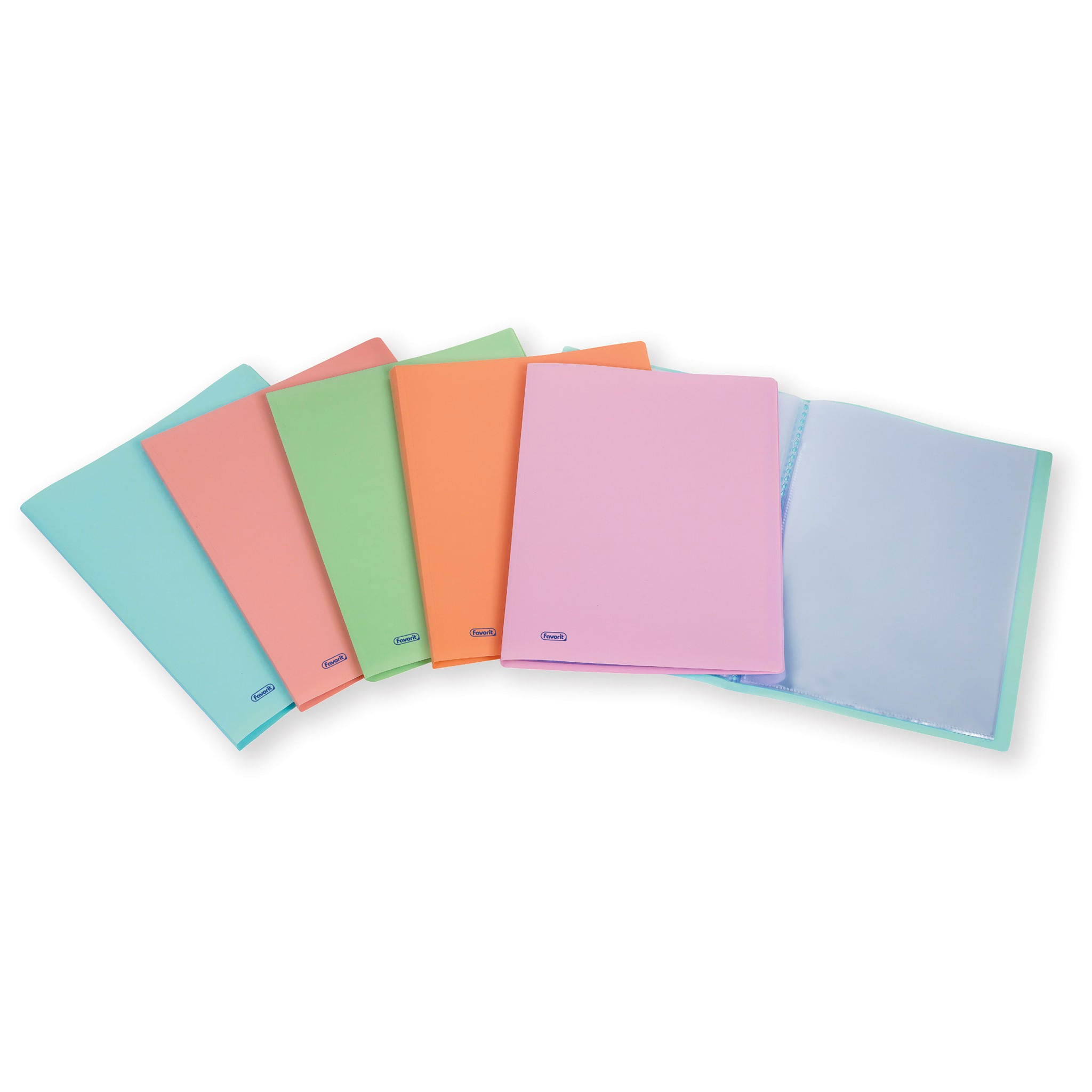 Favorit Porta listini PASTEL 40 buste 22X30cm colori ass. Favorit