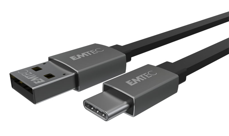 Emtec ECCHAT700TCU3 cavo USB 1,2 m USB 3.2 Gen 2 (3.1 Gen 2) USB A USB C Nero