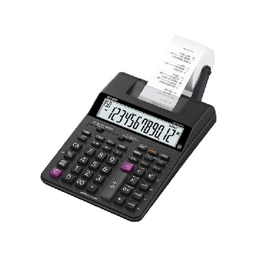 CASIO HR-150RCE calcolatrice scrivente portatile - Display a 12 cifre, stampa 2,0 righe-sec Casio HR-150RCE calcolatrice Desktop Calcolatrice con stam