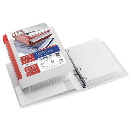 SEI ROTA Raccoglitore STELVIO TI 25 4D A3 30x42cm libro bianco personalizzabile SEI ROTA SEI Rota Stelvio TI