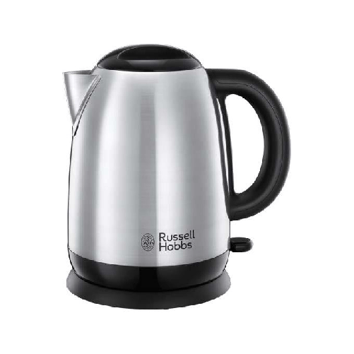 Russell Hobbs Adventure bollitore elettrico 1,7 L 2400 W Nero, Argento
