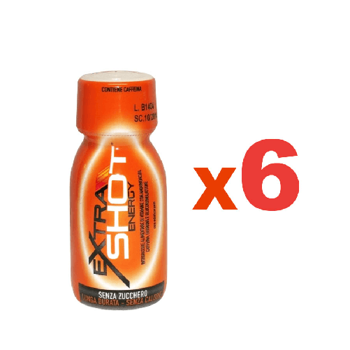 EthicSport ExtraShot Energy tonico ed energetico 6 pz Ethic Sport