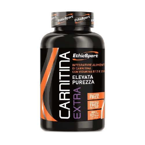 EthicSport CARNITINA extra 80 cpr da 1600 mg con vitamina B12 e zinco Ethic Sport