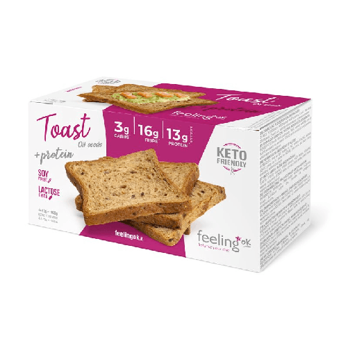 FEELING OK Toast Start Semi Oleosei 160g +Protein