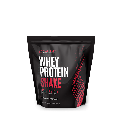 SELF OMNINUTRITION WHEY PROTEIN SHAKE proteine del siero del latte 1kg GUSTO FRAGOLA