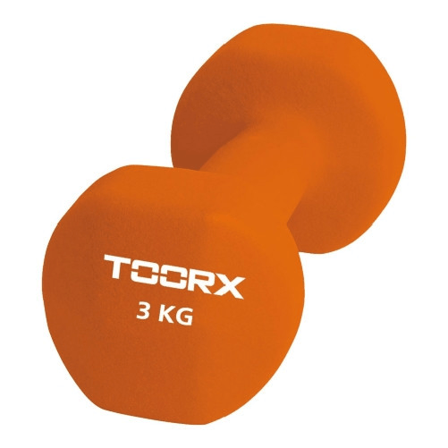 TOORX MN-3 Manubrio in Neoprene - 3kg - Arancio