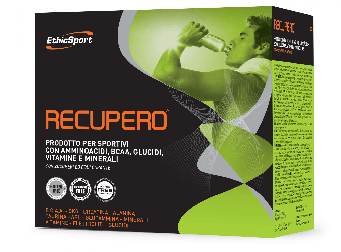 EthicSport RECUPERO 20 bustine per il recupero muscolare e fisico Ethic Sport