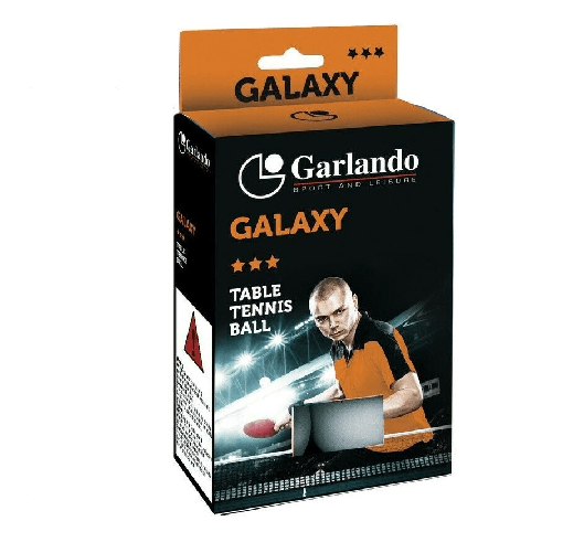 GARLANDO GALAXY Palline Ping Pong 40mm 3 Stelle 6 pezzi