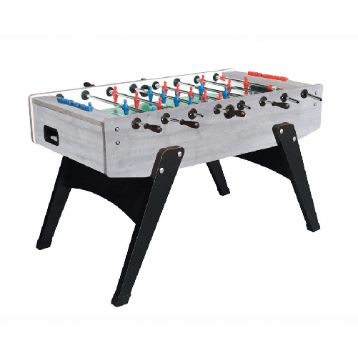 Calcio Balilla G-2000 rovere grigio GARLANDO calciobalilla aste uscenti art. G2000GRUCVL