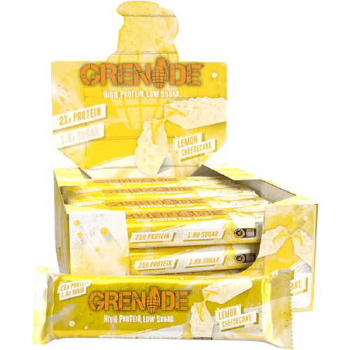 Grenade barrette proteiche 12 x 60g gusto Lemon Cheesecake