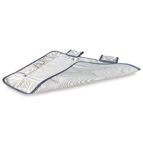 COPRIFORNO copri forno IN TESSUTO streamer GRIGIO