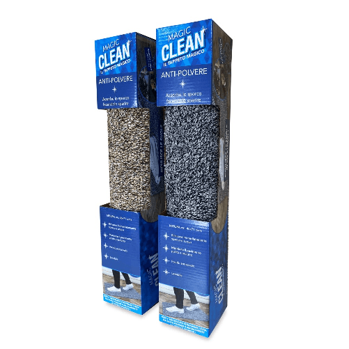 TAPPETO zerbino MAGICO grigio ANTISCIVOLO INGRESSO