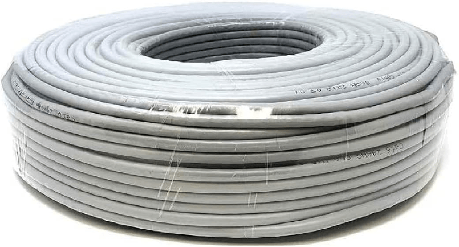 Cavo rete lan cat 6 schermato f/utp metri 50 sezione 24awg 4 coppie twistate