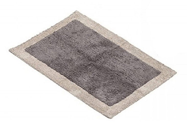 CAVALIERI TAPPETO DA BAGNO COTONE 70X130 JOLIE FIRENZE LINEA SHADE GRIGIO TORTORA