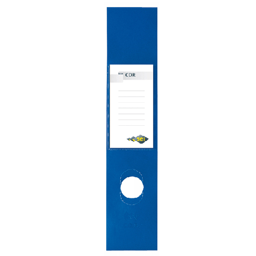 Sei Rota Busta 10 copridorso CDR PVC adesivi blu 7x34,5cm SEI ROTA