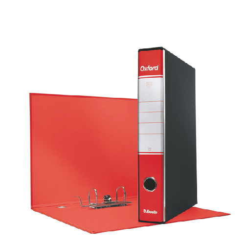 Esselte Registratore OXFORD G84 rosso dorso 5cm f.to protocollo ESSELTE