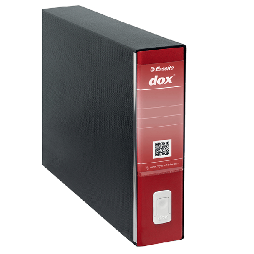 DOX Registratore Dox 10 rosso 46x31,5cm dorso 8cm Esselte