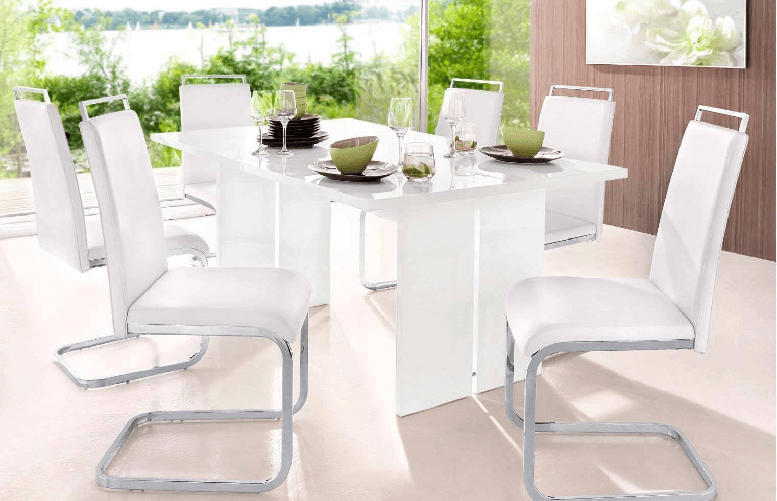 Dmora Tavolo fisso Ddesogu, Tavolo rettangolare di design, Tavolo da cucina, 100% Made in Italy, cm