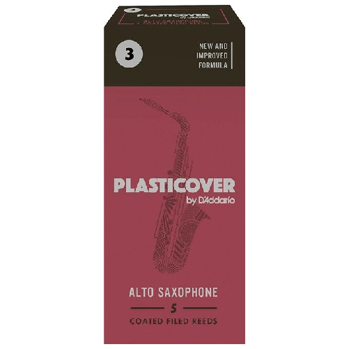 Vandoren D'Addario Strumenti a Fiato Vandoren Rico Ance SAX ALTO Plasticover 3 (5pz)