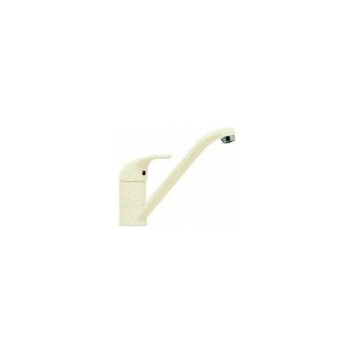 ELLECI MGKMIN68 Minerva Miscelatore monocomando con canna tubolare girevole Classic Bianco Titano 68 Elleci Classic Minerva Titanio