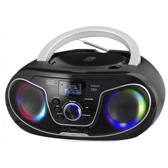 Trevi CMP 588 DAB Stereo Portatile Boombox Cd Dab Dab Usb Bluetooth Aux-in