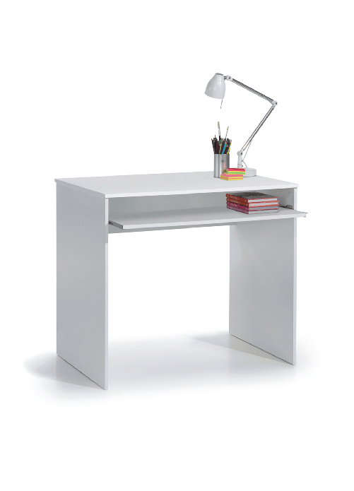 Dmora Scrivania Dcapezz, Scrittoio per ufficio con ripiano