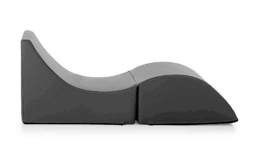 Talamo Italia Letto pieghevole Dabaz, Pouf trasformabile in letto singolo, 100% Made in Italy