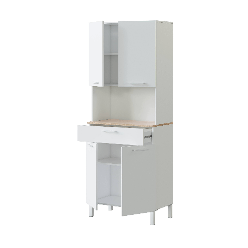 Dmora Armadio multiuso Dbakke, Mobile ausiliario da cucina