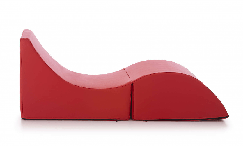 Talamo Italia Letto pieghevole Dabaz, Pouf trasformabile in letto singolo, 100% Made in Italy