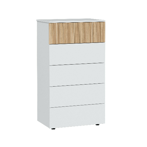 Dmora Cassettiera Dorig, Settimanale a 5 cassetti, Mobile Comò per camera da letto, Comò moderno