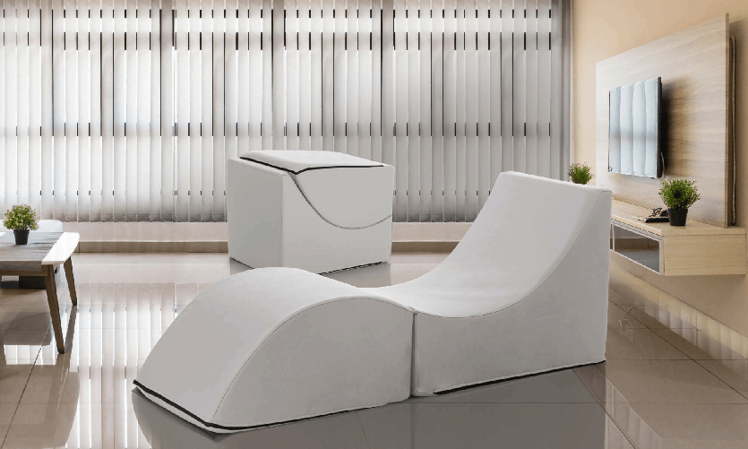 Talamo Italia Letto pieghevole Dabaz, Pouf trasformabile in letto singolo, 100% Made in Italy