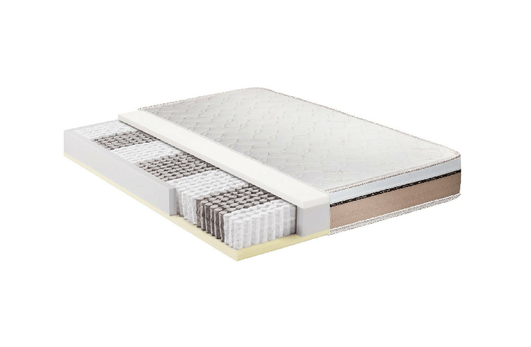 Dmora Materasso matrimoniale Dlonard, Materasso di alta qualità, Materasso ergonomico