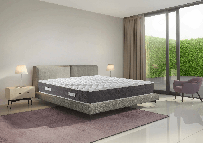 Dmora Materasso singolo Dascol, Materasso Memory Foam, Materasso ergonomico