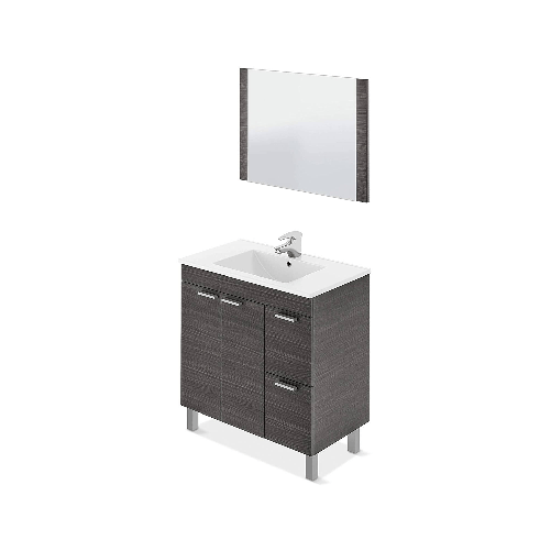 Dmora Mobile sottolavabo Dgabett, Mobiletto per bagno