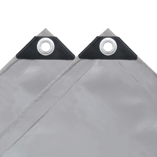 Telone 650 g/m² 4x5 m Grigio