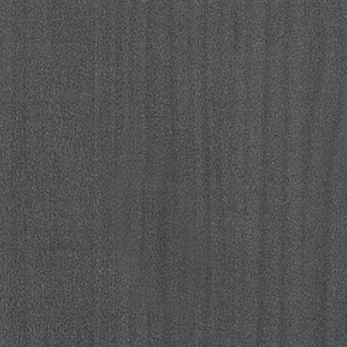 vidaXL Comodini 2 pz Grigi 35,5x33,5x41,5 cm in Legno Massello di Pino