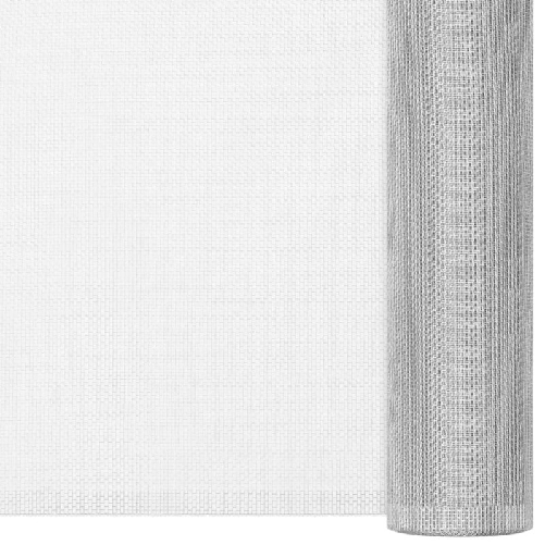 Zanzariera in Alluminio 112x2000 cm Argento
