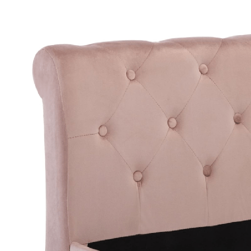 Giroletto Rosa in Velluto 180x200 cm