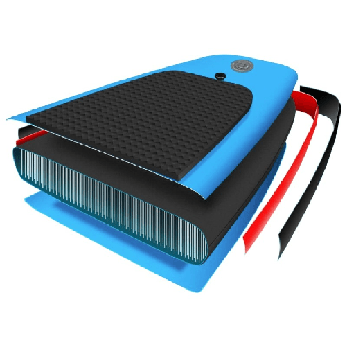 vidaXL Set Tavola Gonfiabile da SUP 305x76x15 cm Blu
