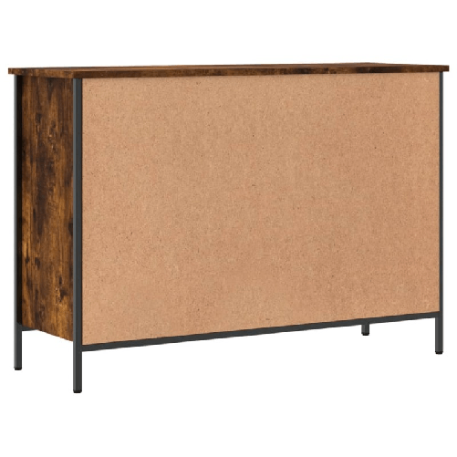 Scarpiera Rovere Fumo 100x35x70 cm in Legno ingegnerizzato