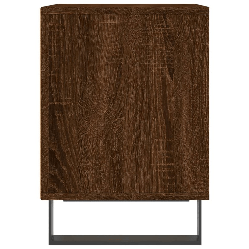 vidaXL Comodini 2pz Rovere Marrone 40x35x50 cm in Legno Multistrato