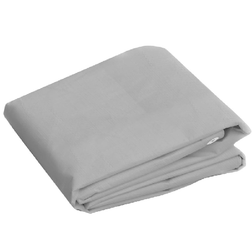 vidaXL Telone 260 g/m² 6x10 m Grigio HDPE