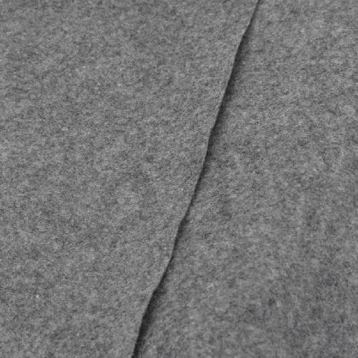 vidaXL Telo Sotto Piscina Grigio Chiaro Ø458 cm Geotessile Poliestere