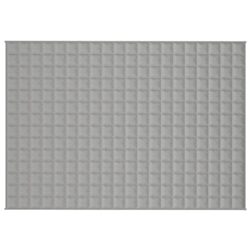 Coperta Ponderata Grigia 138x200 cm 10 kg Tessuto
