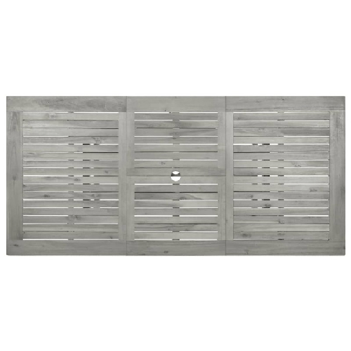 vidaXL Tavolo da Pranzo per Esterni (120-170)x80x75 cm Massello Acacia
