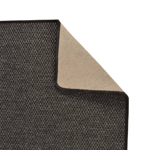 vidaXL Tappeto Corsia Aspetto Sisal Antracite 80x250 cm
