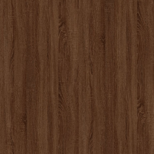 vidaXL Tavolino Rovere Marrone 100x50x45 cm Legno ingegnerizzato e Ferro