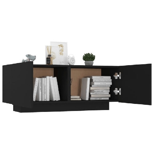 vidaXL Mobile TV Nero 100x35x40 cm in Truciolato